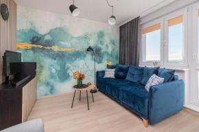 Cozy Pastel Studio in Gdańsk by Noclegi Renters